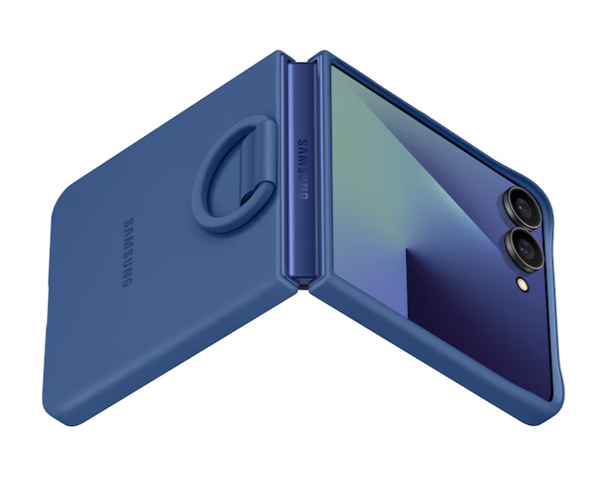 Samsung Z Flip 7 originalna futrola sa prstenom (Blue) - Mgs mobil Niš 4