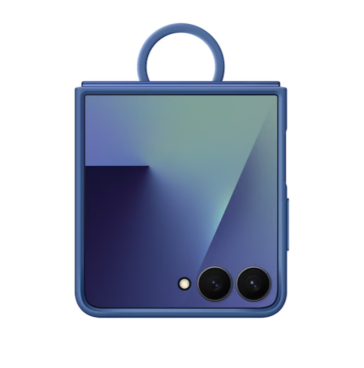 Samsung Z Flip 7 originalna futrola sa prstenom (Blue) - Mgs mobil Niš