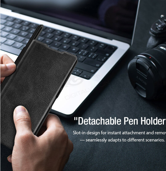 Samsung Z Fold 7 futrola na preklop Nillkin Qin (with Pen) - Mgs mobil Niš 7