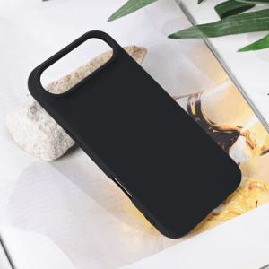 iPhone 17 Air Soft Velvet silikonska futrola (Black) - Mgs mobil Niš