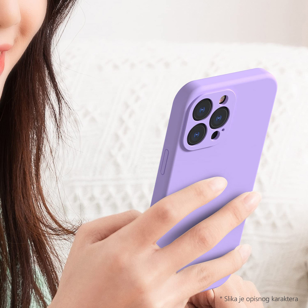 iPhone 17 Pro Soft Velvet silikonska futrola (Black) - Mgs mobil Niš 7 iPhone 17 Pro Soft Velvet silikonska futrola (Black) - Mgs mobil Niš