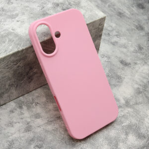 iPhone 17 silikonska futrola Gentle Color (Rose) - Mgs mobil Niš