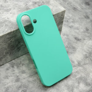 iPhone 17 silikonska futrola Gentle Color (Tirkiz) - Mgs mobil Niš