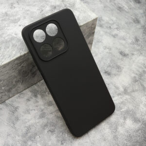 Honor X7d silikonska futrola Gentle Color (Black) - Mgs mobil Niš