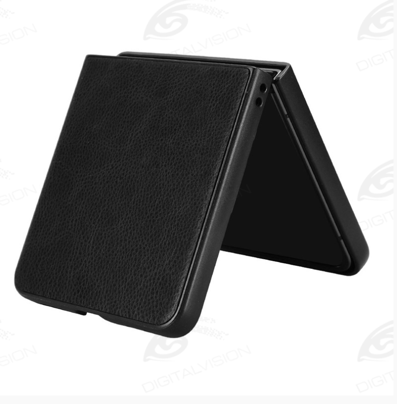 Samsung Z Flip 7 Leather futrola (Black) - Mgs mobil Niš 1 Samsung Z Flip 7 Leather futrola (Black) - Mgs mobil Niš
