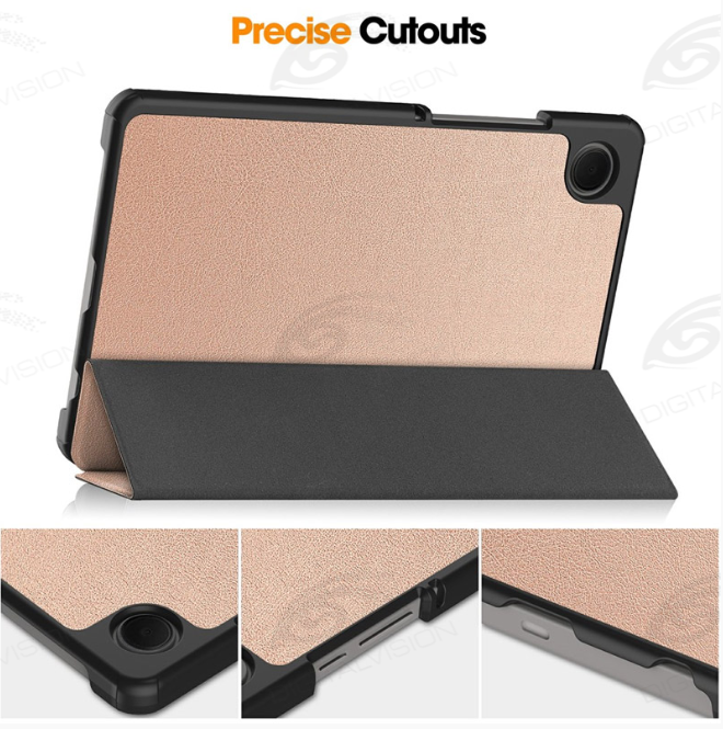 Samsung Tab A11 Plus futrola na preklop Stripes (Rose) - Mgs mobil Niš 6