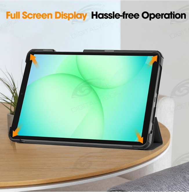 Samsung Tab A11 futrola na preklop Stripes (Black) - Mgs mobil Niš 5