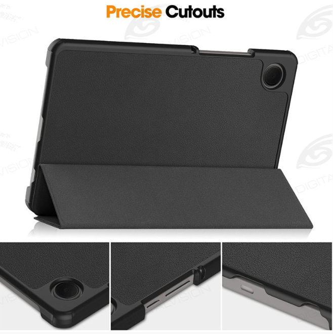 Samsung Tab A11 futrola na preklop Stripes (Black) - Mgs mobil Niš 6