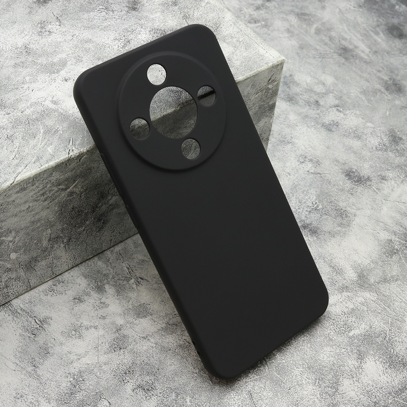 Honor Magic 8 Lite Gentle silikonska maska (Black) - Mgs mobil Niš