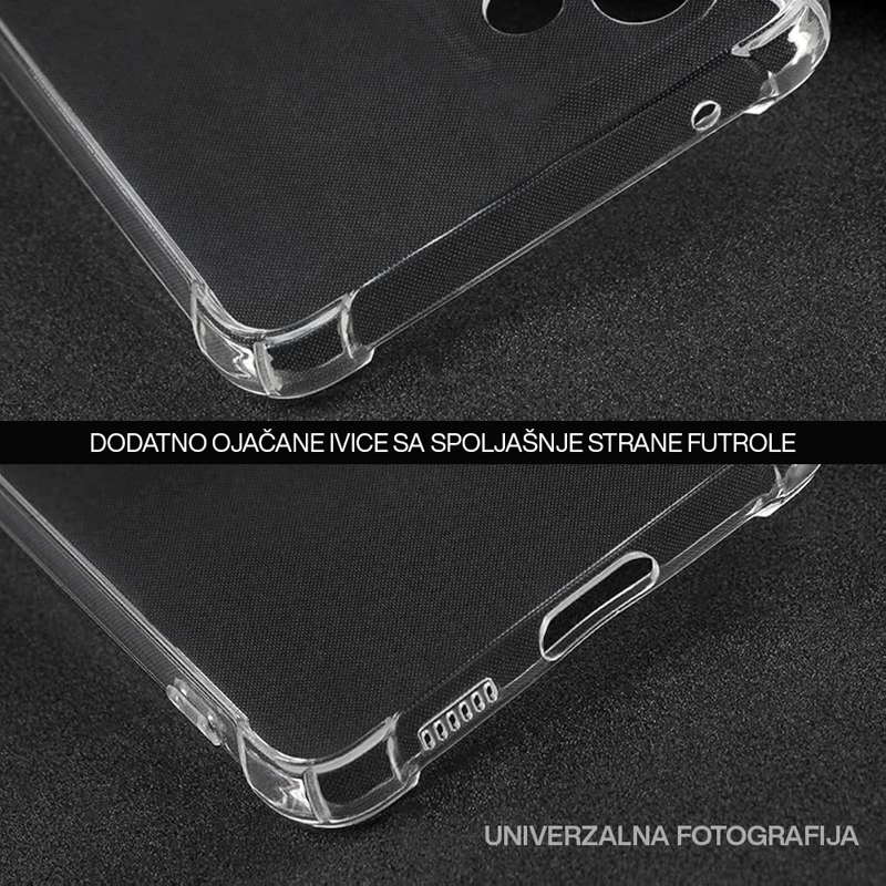 Honor X5c Plus silikonska maska Crashproof - Mgs mobil Niš