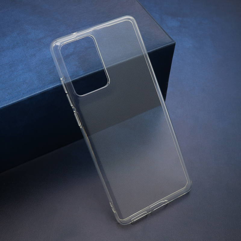 Motorola G85 silikonska futrola (Transparent) - Mgs mobil Niš