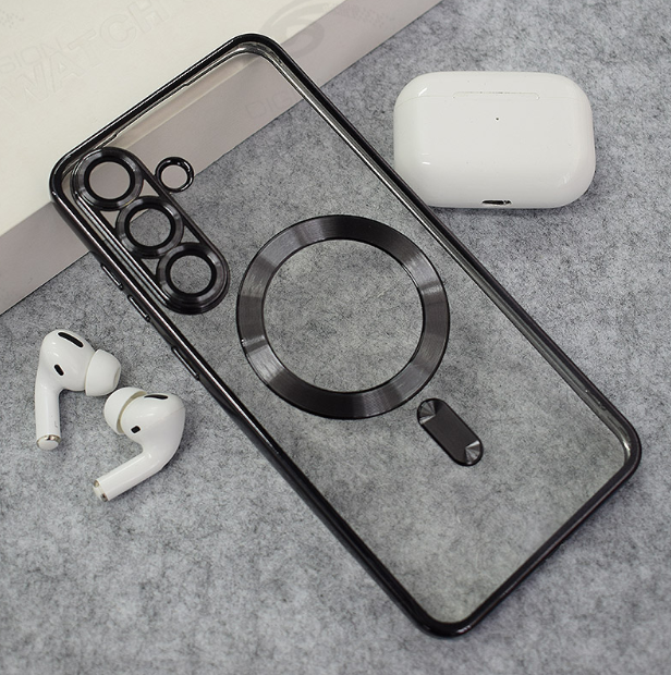 Samsung S25 FE Camera Protect magsafe futrola (Black) - Mgs mobil Niš