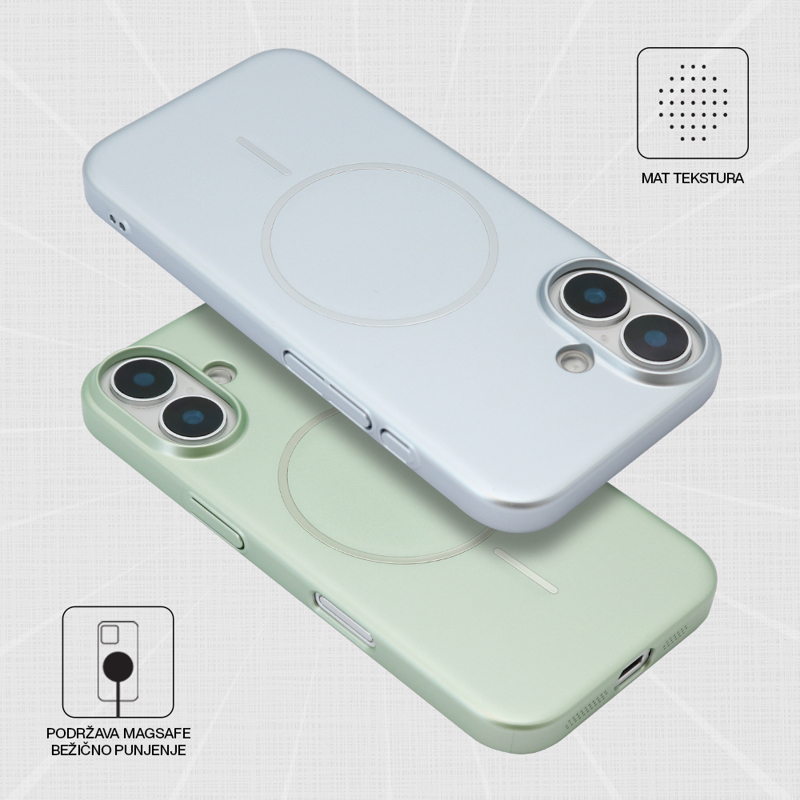 Samsung S25 FE Pure Matte Magsafe maska (Tirkiz) - Mgs mobil Niš