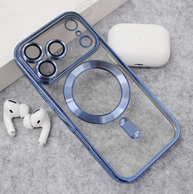 iPhone 17 Pro Camera Protect magsafe futrola (Blue) - Mgs mobil Niš