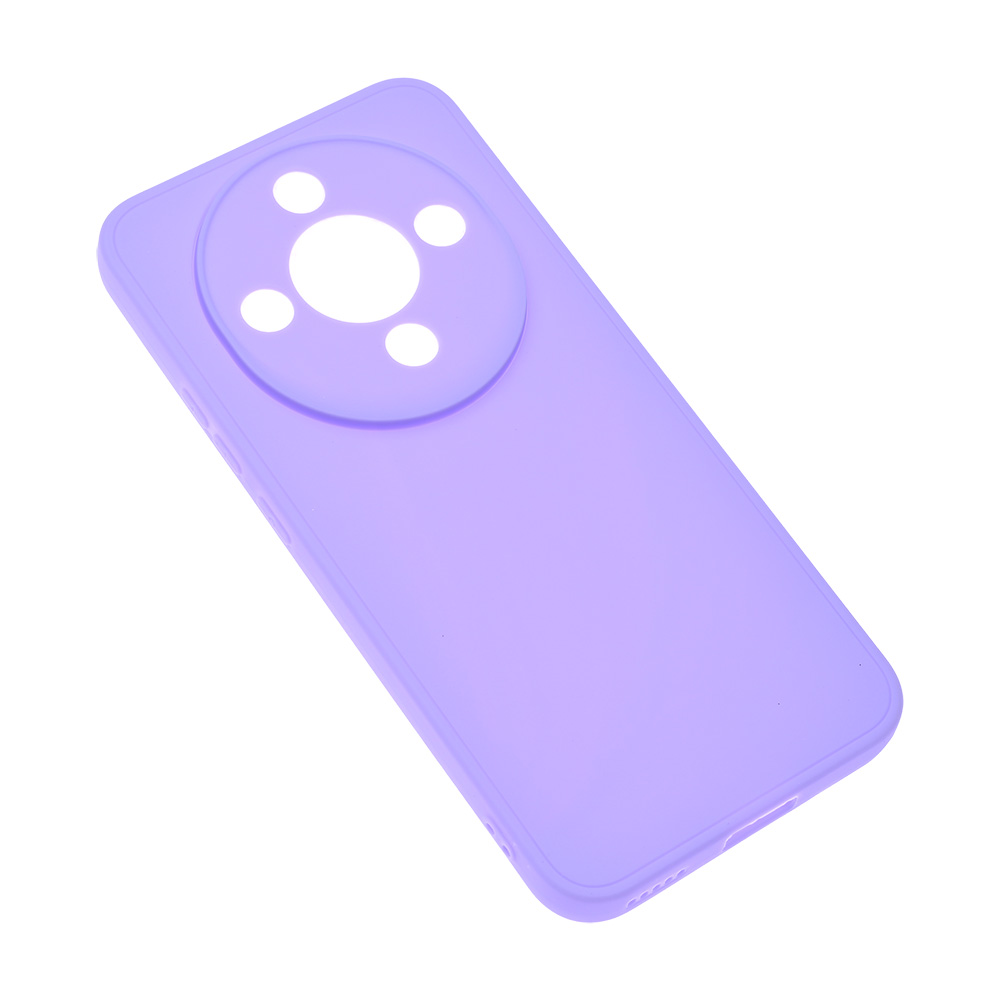 Honor Magic 8 Lite 3D Camera silikonska futrola (Purple) - Mgs mobil Niš