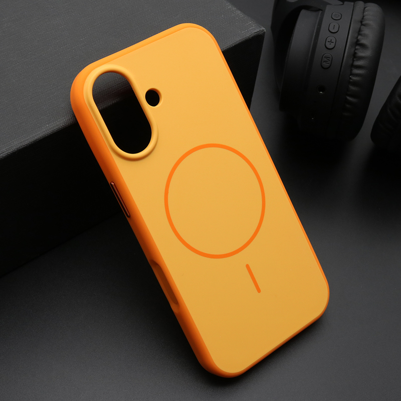 iPhone 17 Chrome Magsafe futrola (Orange) - Mgs mobil Niš