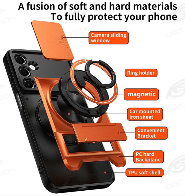 Honor Magic 8 Lite Armor maska (Orange) - Mgs mobil Niš 6