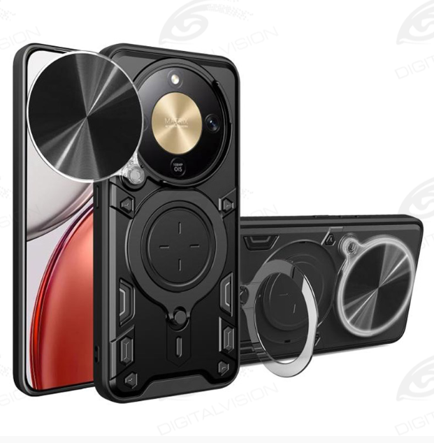 Honor Magic 8 Lite Ring maska (Black) - Mgs mobil Niš