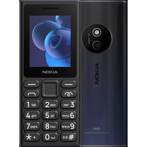 Nokia 110 Dual Sim mobilni telefon (Black) - Mgs mobil Niš