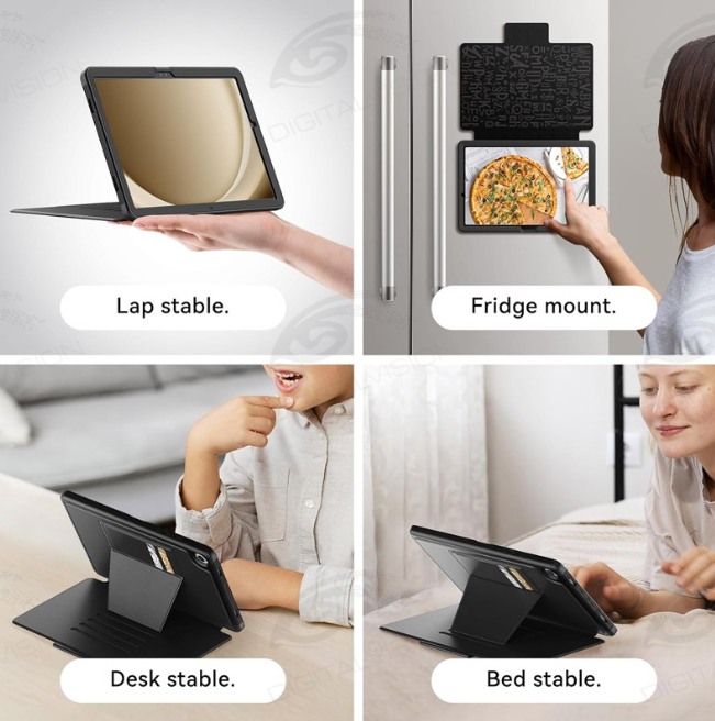 Samsung Tab A11 Plus Smart preklopna futrola (Black) - Mgs mobil Niš 3