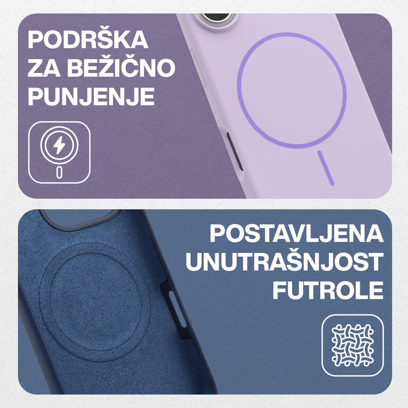 iPhone 17 Pro Max Magsafe Flex maska (Orange) - Mgs mobil Niš