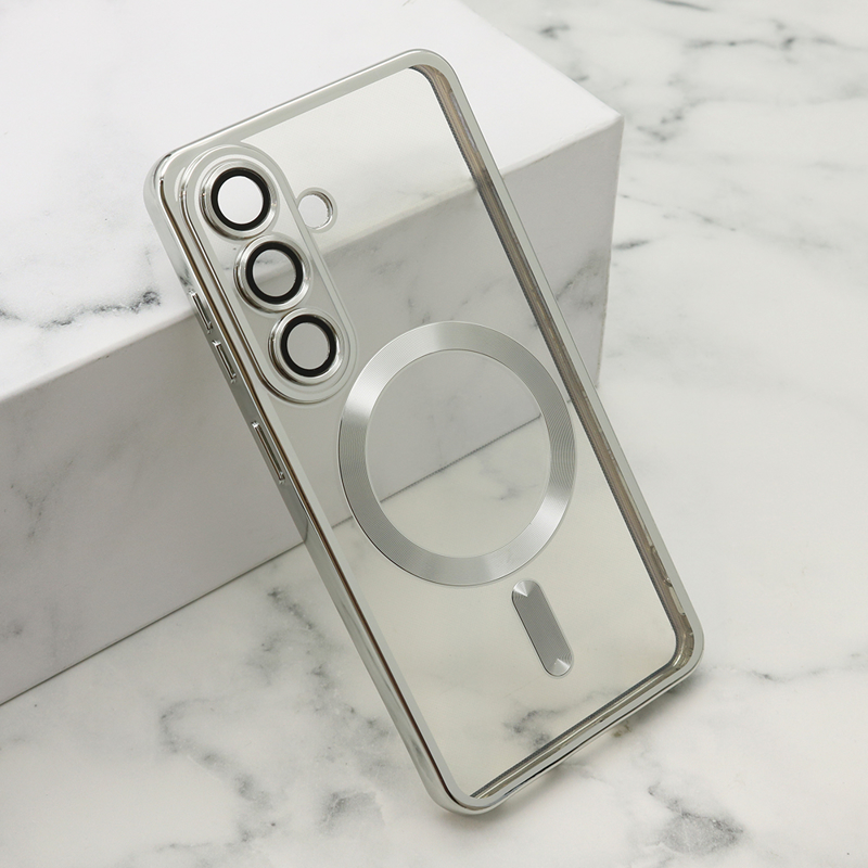 Samsung S26 Camera Protect magsafe futrola (Silver) - Mgs mobil Niš