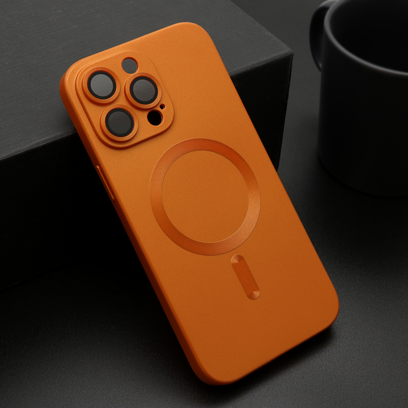 iPhone 14 Pro Max Elegant Magsafe maska (Orange) - Mgs mobil Niš