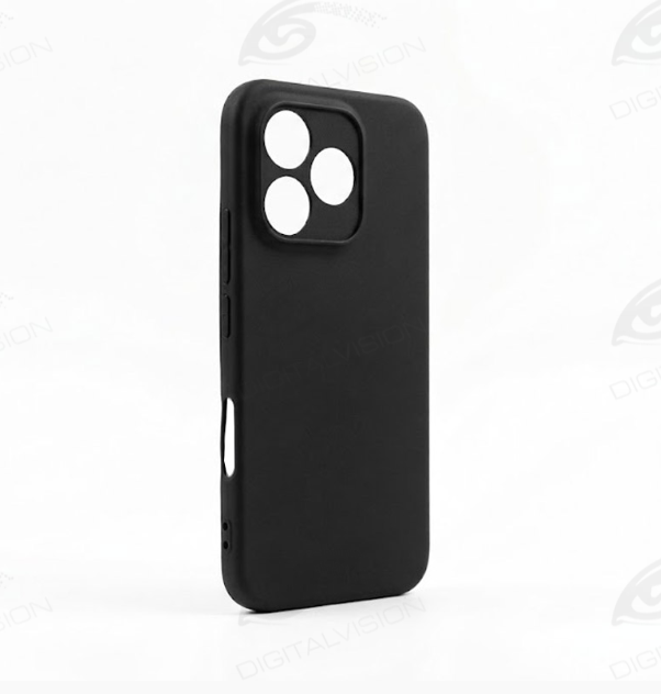 Honor 600 Lite silikonska maska (Black) - Mgs mobil Niš